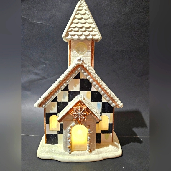 MacKenzie-Childs Other - Mackenzie Childs Gingerbread Illuminated Church